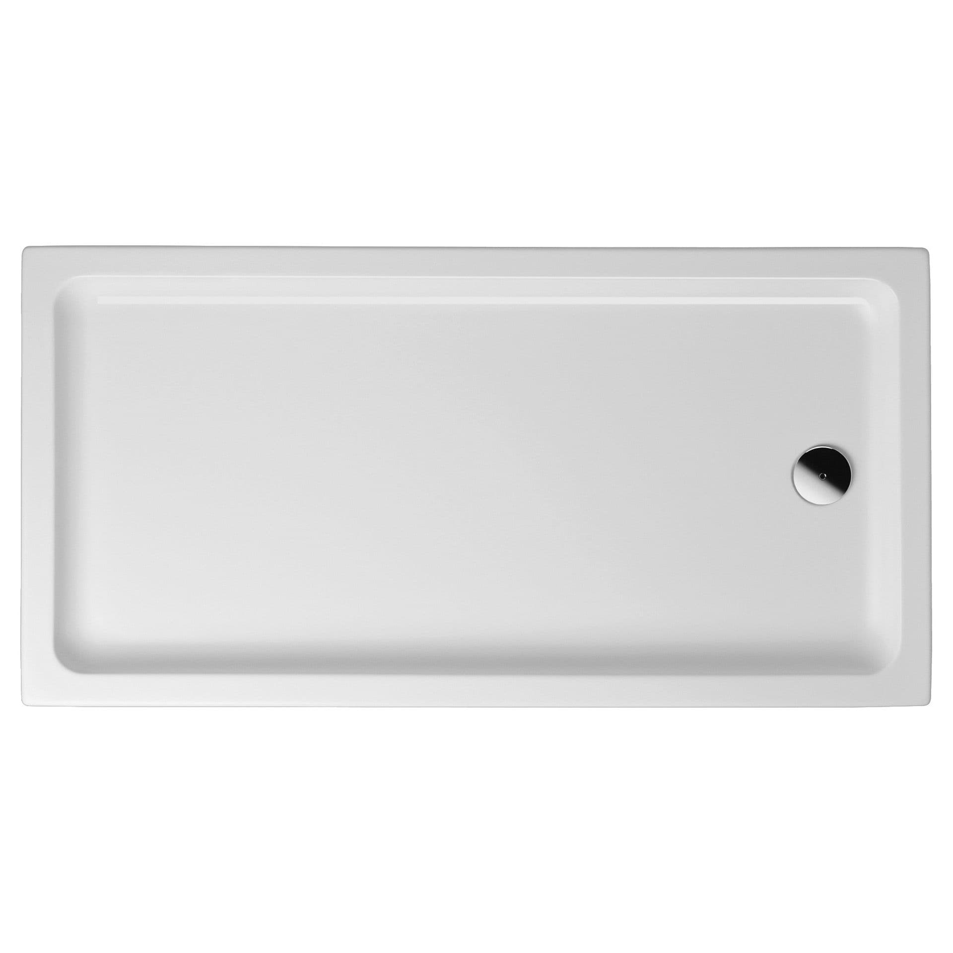 ALONI RECEVEUR DE DOUCHE - RECTANGULAIRE - ACRYLIQUE - 140X90X4 CM - BLANC BRILLANT vue 1