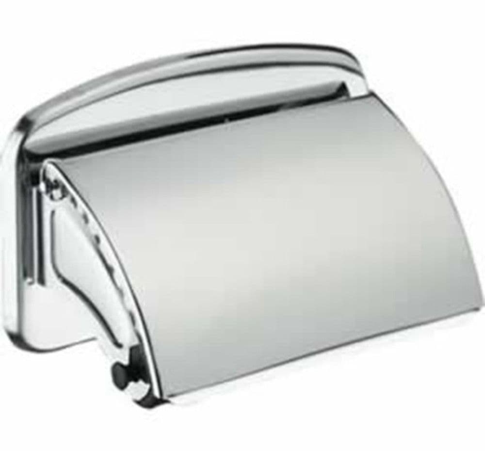 Van Marcke porte-papier avec couvercle inox vue 1