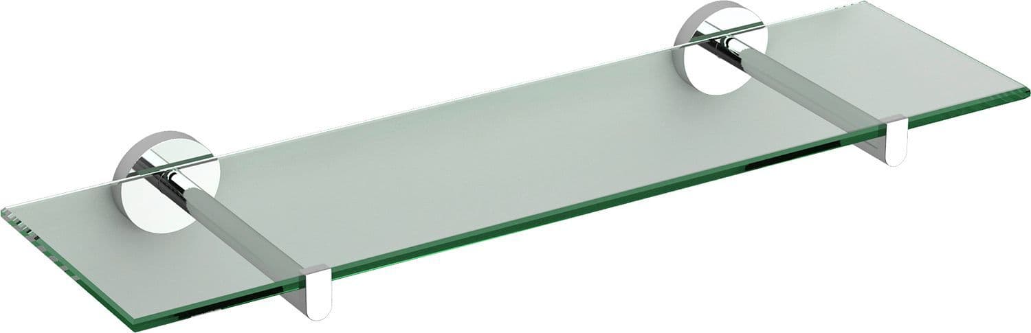 TABLETTE FLAT CLOU 45CM CHROME/CLAIRE vue 1