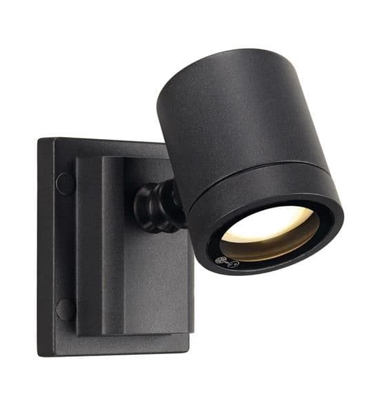 New Myra wall applique, Anthracite, Gu10, maximum 50W, IP55 vue 1