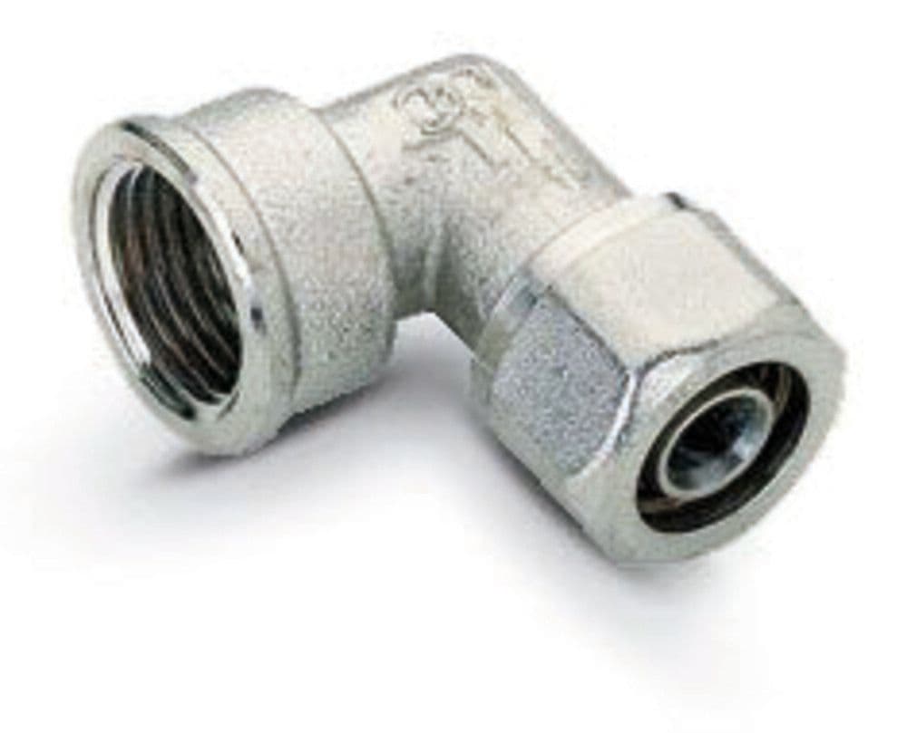 SYSTEMPEX coude 90° PEX-Alu raccordement à serrer x D F D 26-4/4"F vue 1
