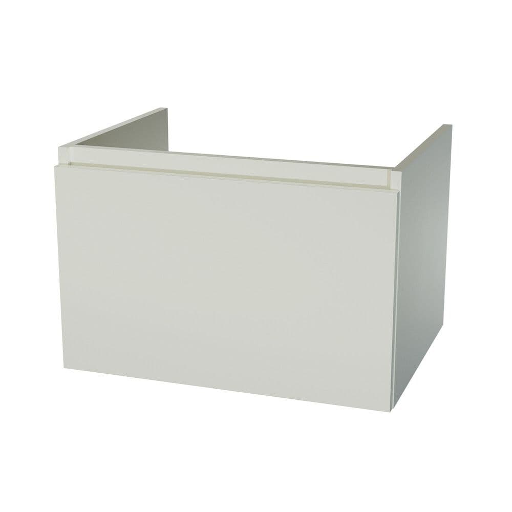 intro Stella 45 sous-meuble B600xH400xD455mm 1porte blanc vue 1