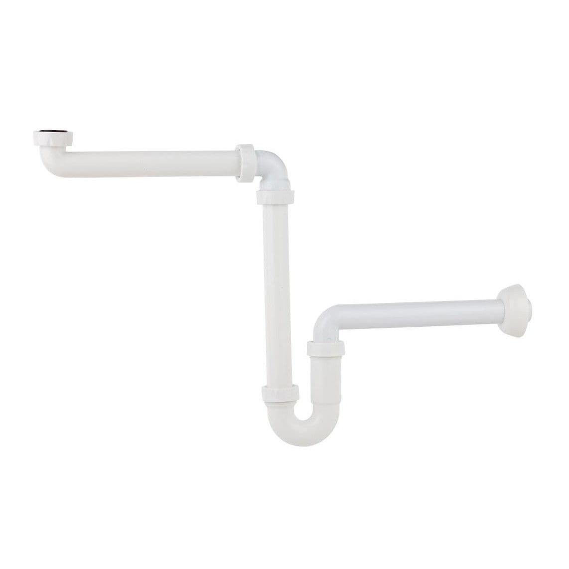 98833518 PP siphon gain de place, 1 1/4" x 32 mm, pour lavabo vue 1