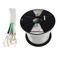 Câble d'alarme 2 x 0.75 + 2 x 0.22 Lsoh sur bobine classe CPR: CCA s1d1a1 vue 1