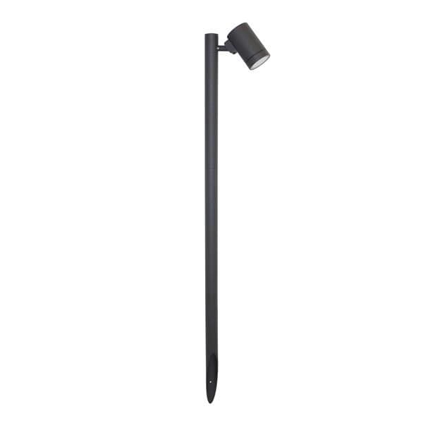 Gunzy P Led 8W 480lm 3000K 38° IP44 Anthracite vue 1