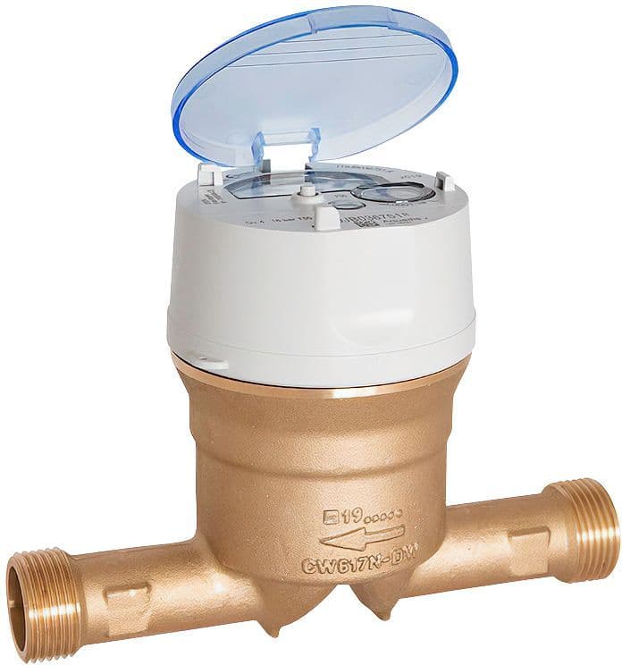 COMPTEUR D'EAU EAU FROIDE VOLU.AQUADIS 4/4" SANS RACC. 4/4"-3/4" vue 1
