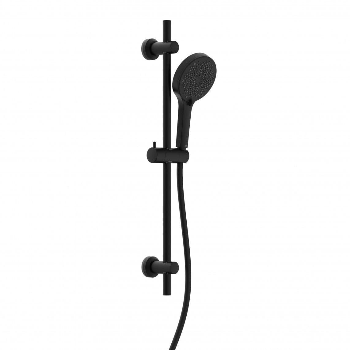 DX7076CSB STILO Shower rail set, black matt vue 1