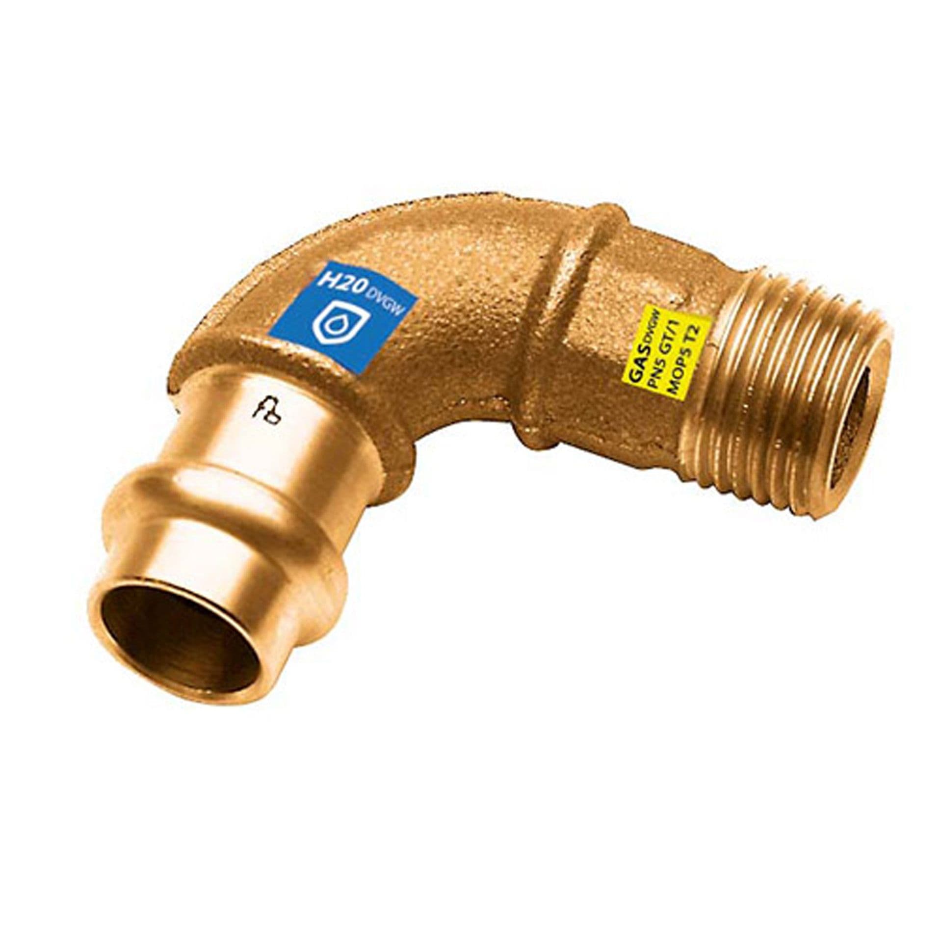 COUDE 90° M, FILETAGE R 3/8X15 RS80923/8X15 vue 1