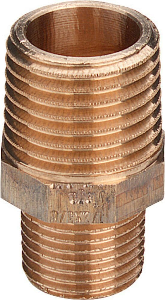 Viega mamelon réduit bronze 3/4"M x 1/2"M vue 1