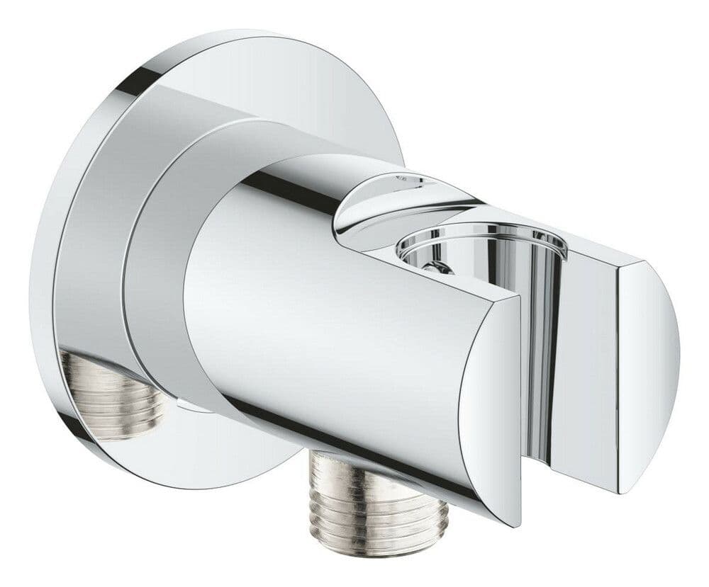 Grohe Tempesta coude à encastrer avec support de douche chrome vue 1