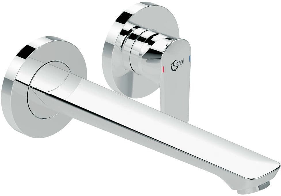 SET DE FINITION MITIGEUR LAVABO MURAL CONNECT AIR IS 225MM CHROME vue 1