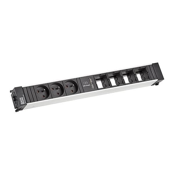 Conférence 3 x UTE 1 x chargeur Usb 4 x modules vide vue 1