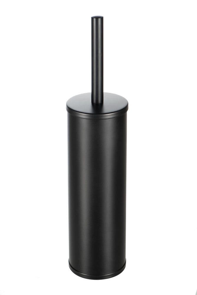 Geesa Nemox Black porte-brosse WC mural noir peinture en bombe vue 1