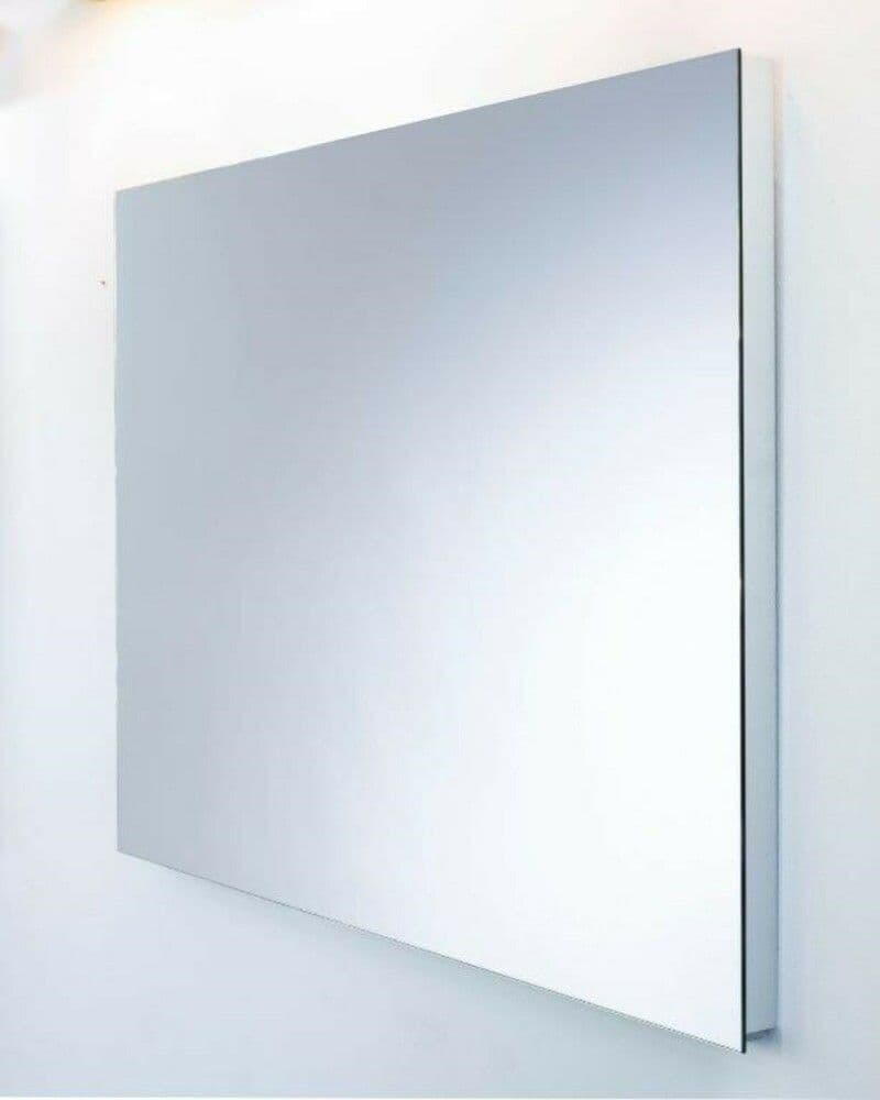 intro Miro miroir profils verticaux cachés aluminium B1000xH600xD35mm vue 1