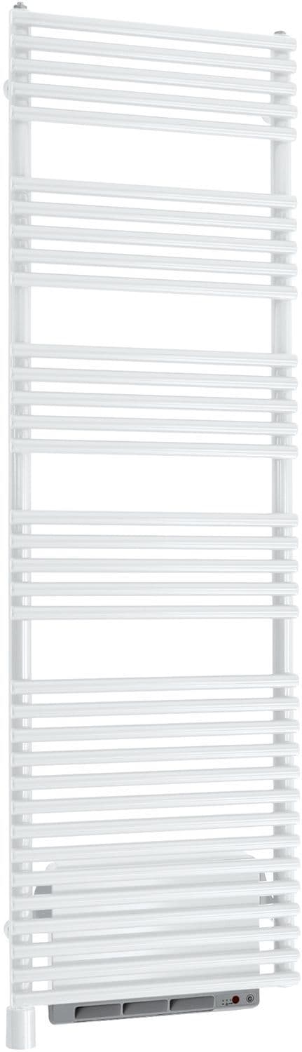 D-RADIATEUR SALLE DE BAIN TUBO TURBO 496/1746MM 1000W +VENTILO 1000W BLANC RAL 9016 vue 1