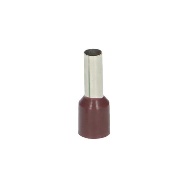 Embout de câble isolé section maximum 10mm² longueur du manchon en Cuivre: 12mm, 100 pièces vue 1