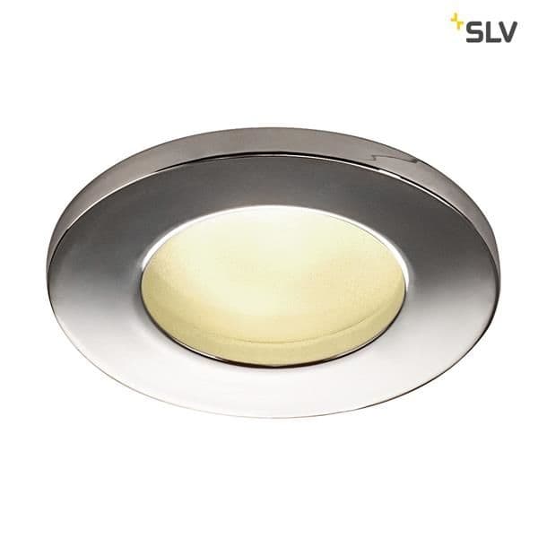 Dolix Out Qpar51, round, Chrome vue 1