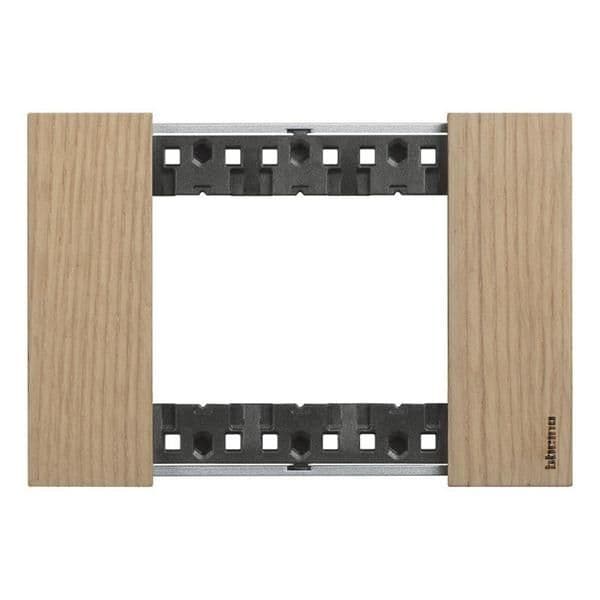LNow plaque 3 modules Oak pour support référence K4703 vue 1