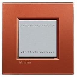 LivingLight - plaque rectangulaire 2 modules Brique vue 1