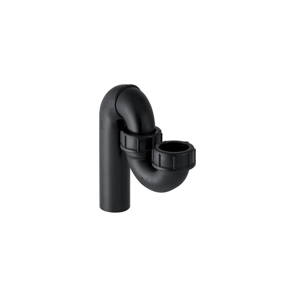 GE152.041.16.1 GEBERIT siphon coudé 50 x 56, noir vue 1