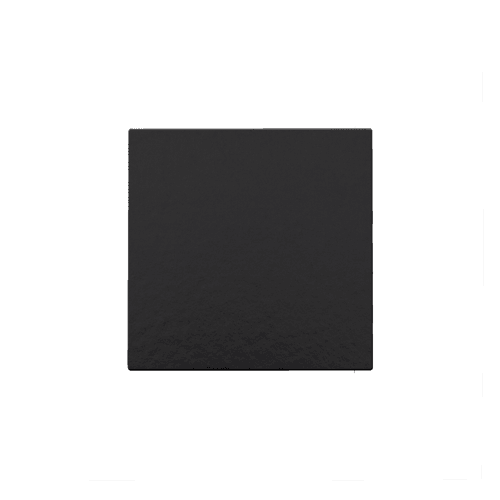 Set de finition avec sortie de câble pour cache-trou avec serre-fil, couleur piano black coated vue 1