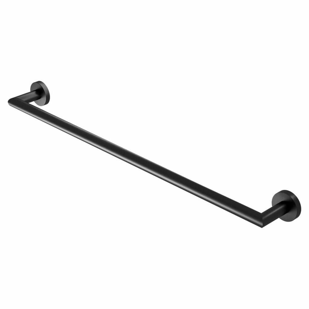 Geesa Nemox Black porte-serviettes simple 600mm noir vue 1