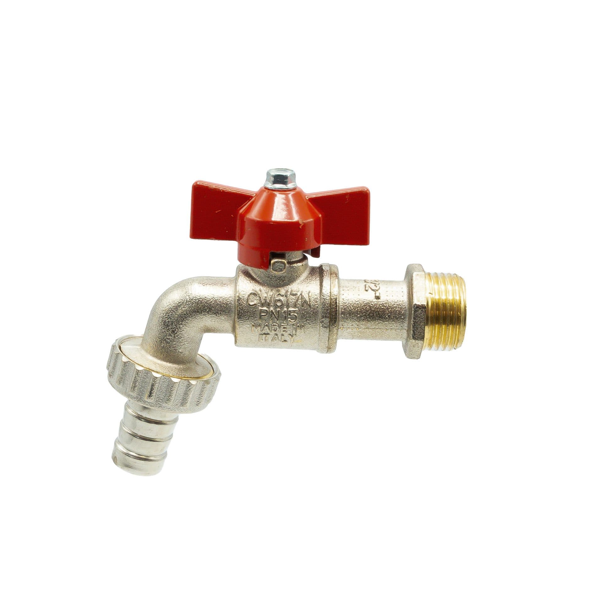 ROBINET A BOULE DOUBLE SERVICE A PAPILLON 176 1/2 vue 1