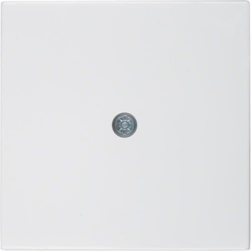 Enjoliveur pour sortie de câble Berker S.1 / B.3 / B.7 Blanc polaire, brillant vue 1