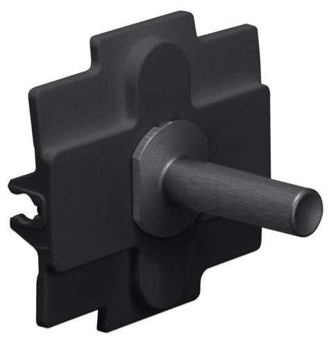 Niko Toggle pour des fonctions de commutation simple, couleur alu black vue 1