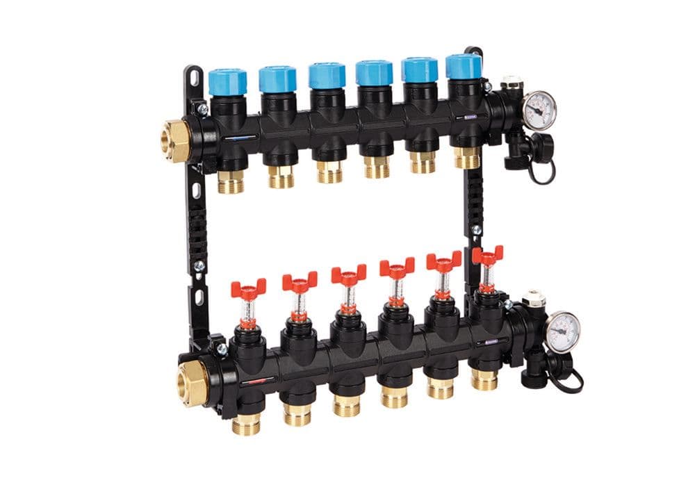 Henco distri compo 4/4 débitmètre thermo vanne rempli/vidange purgeur air 9 vue 1