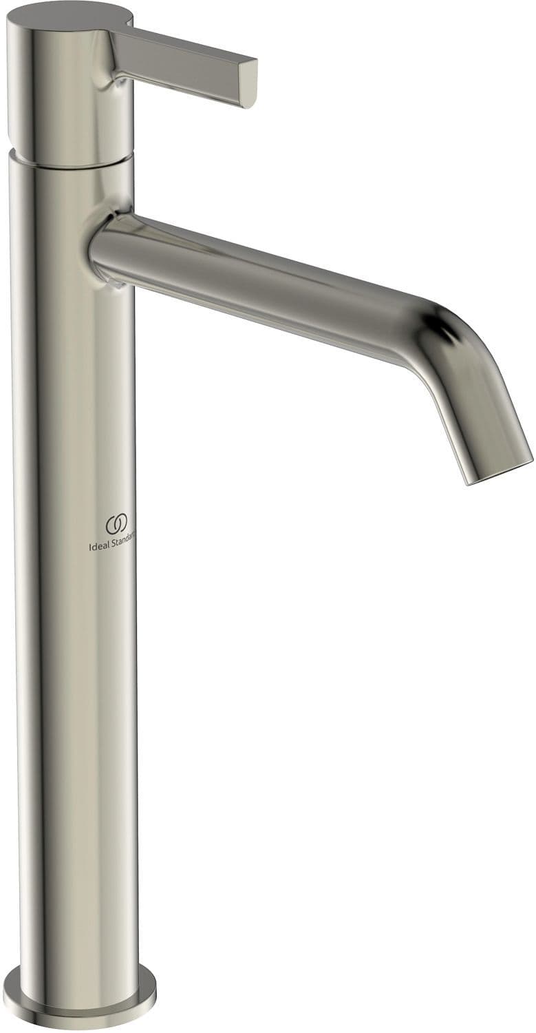 MITIGEUR LAVABO JOY IDEAL STANDARD HAUT SANS VIDAGE AUTOMATIQUE LOOK RVS vue 1