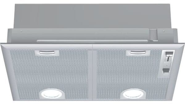 Hotte IQ300 extracteur 53cm, Silver, 3 niveaux + 1 intensif, 362 / 618,1m³ / h, 56dB, interrupteur à vue 1