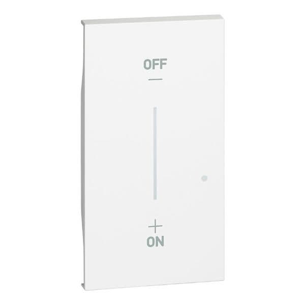 LNow WN - doigt variateur 2 modules finition Blanche vue 1
