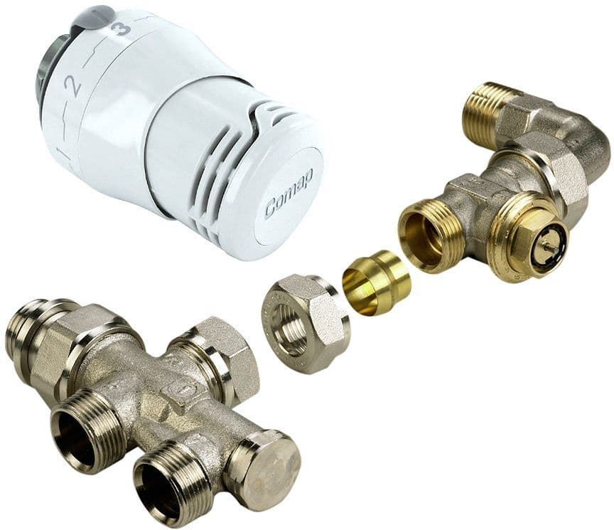 COMBINAISON BITUBE THERMOSTAT COMAP SOL+COUDE 1/2-M22 vue 1