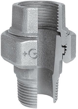 GALVA RACCORD UNION MF NR 341 2"1/2 vue 1