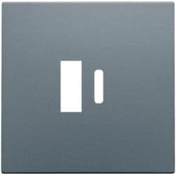Set de finition pour double chargeur Usb - A et Usb - C intelligent Alu Steel vue 1