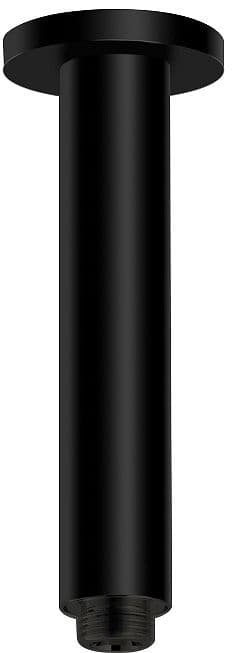 BRAS DE DOUCHE PLAFOND UNIVERSEL NOBILI ROND 1/2"-15CM NOIR MAT vue 1