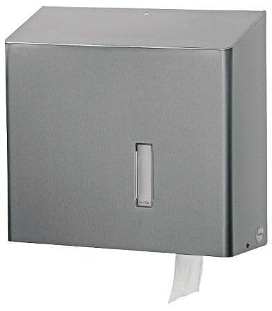 DISTRIBUTEUR PAPIER DE TOILETTE SANTRAL C&C JUMBO INOX BROSACE vue 1