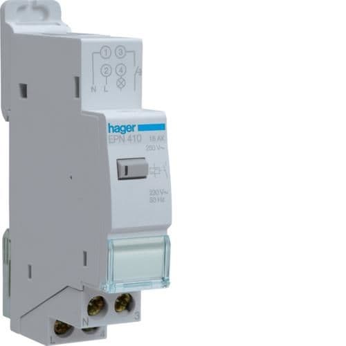 Télérupteur électronique 230V 1NO 16A vue 1