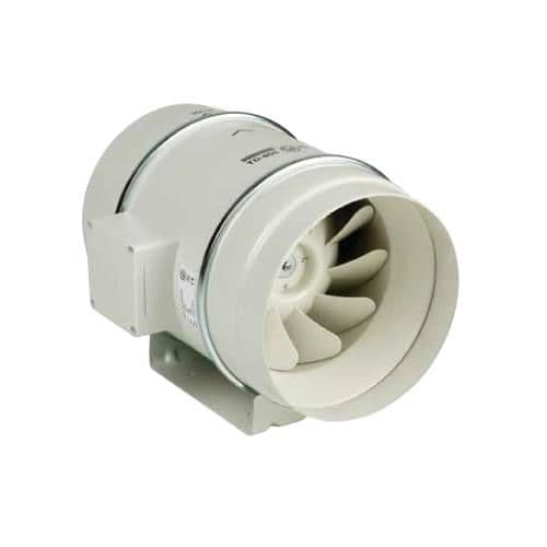 Ventilateur gaine 2 vitesses - débit de 140m³ / h à 180m³ / h - canal diamètre 100mm. vue 1