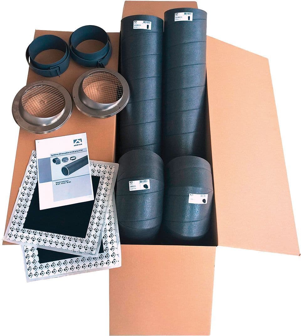 KIT TUBE ISOLE POUR PAC SANITAIRE 160MM vue 1
