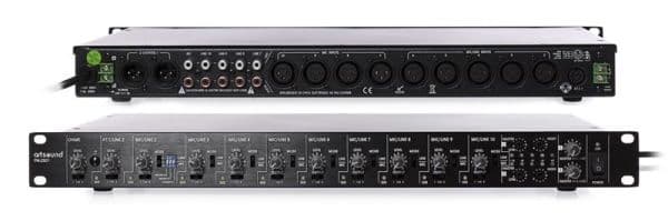 PM - 2S01, préamplificateur 10 entrées, 2 sorties vue 1