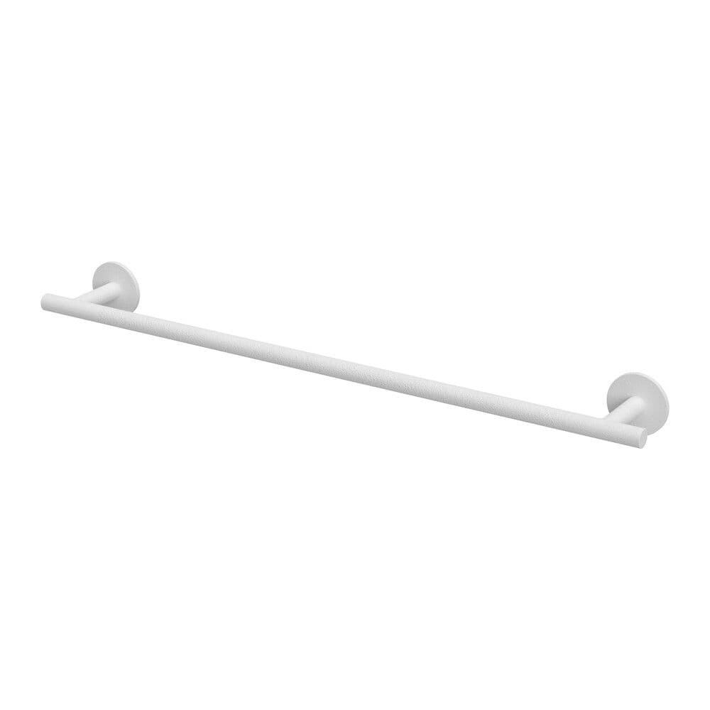 Zucchetti Pan porte-serviettes simple 600mm imprimé Blanc mat gaufré vue 1