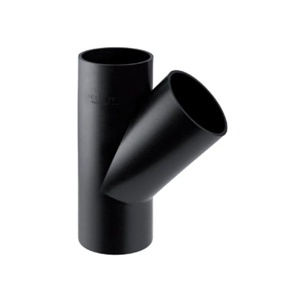 Geberit décharge en PE Té simple 45° 56X56 vue 1