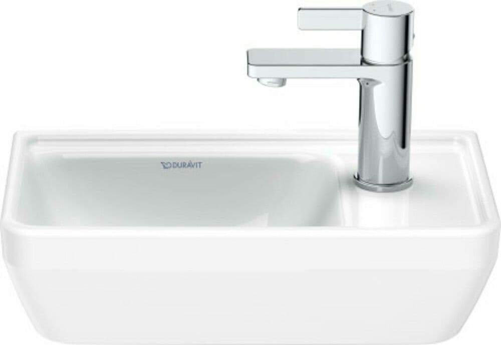 Duravit D-NEO lave-mains 400x200 mm blanc vue 1