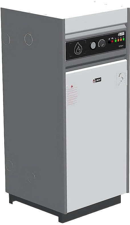 CHAUDIERE SOL ELECTRIQUE + ECS E-TECH S 160 TRI ACV CLASSE ERP CC D/CLASSE ERP ECS D vue 1