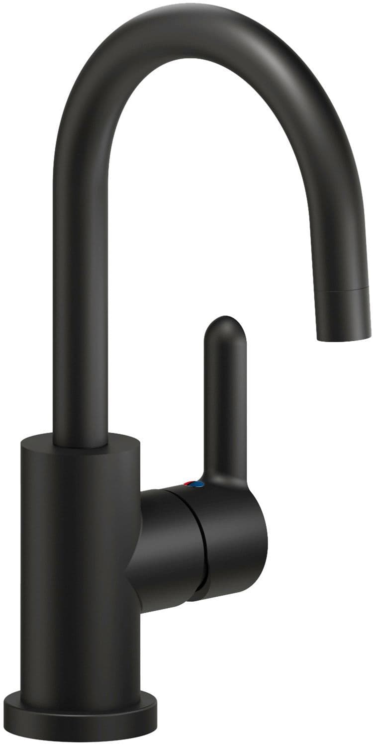 MITIGEUR LAVABO BEC HAUT ABC NOBILI CLIC-CLAC NOIR MAT vue 1