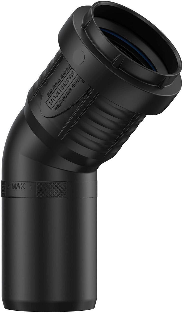COUDE PP 45°MF 40MM NOIR vue 1