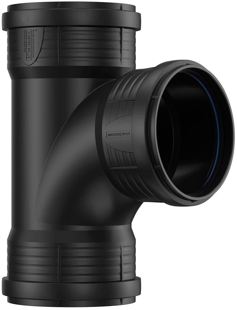 T PP 90° FFF 110-110MM NOIR vue 1