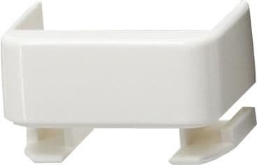 Adaptateur pour entrée de câble Blanc brillant vue 1